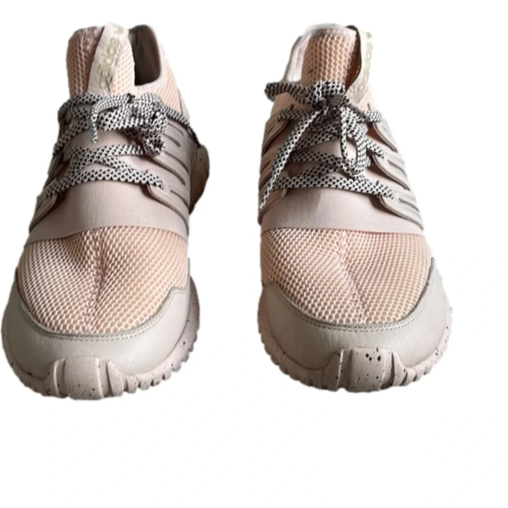 Adidas Men's Tubular Radial Fashion Sneaker Pink